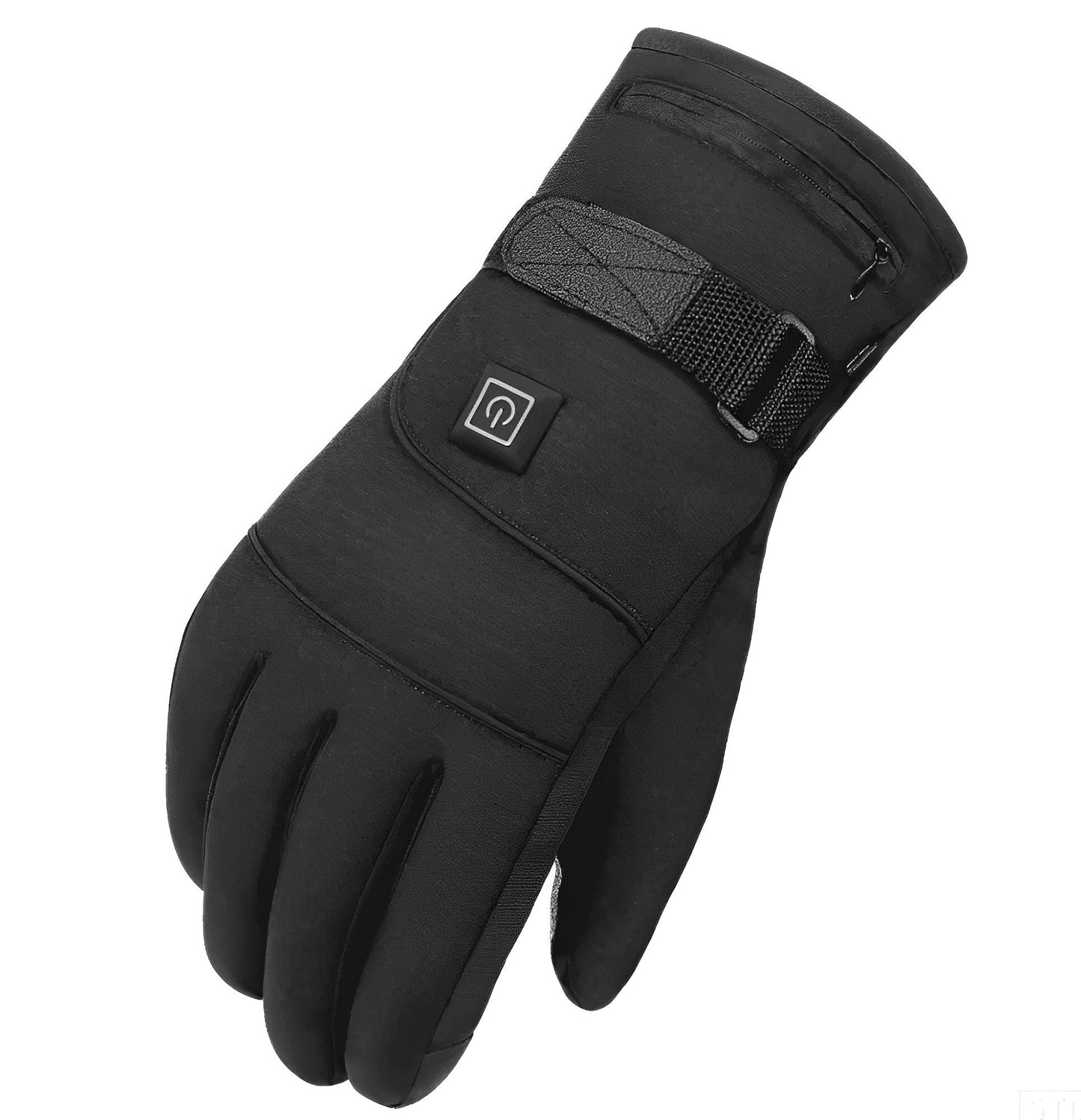 USB Heated Gloves with Three Heat Levels and 8-Hour Run Time, Water-Resistant Palm