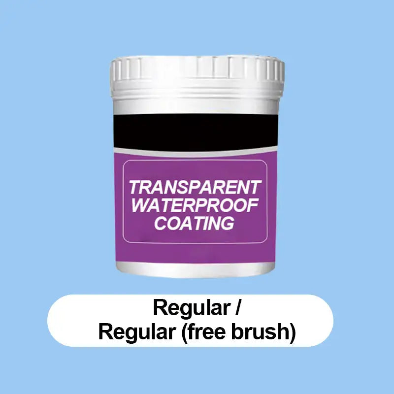 Transparent Waterproof Sealant with Flexible Crack Filling and Mold Resistant, 300g Tube