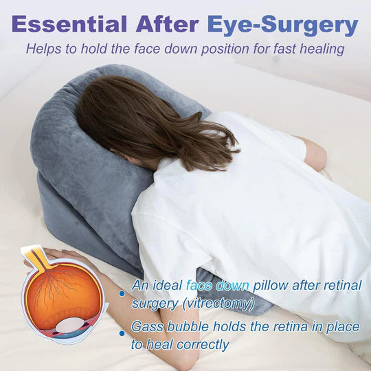 Sjbackyard Face Down Pillow for BBL or Eye Surgery Recovery