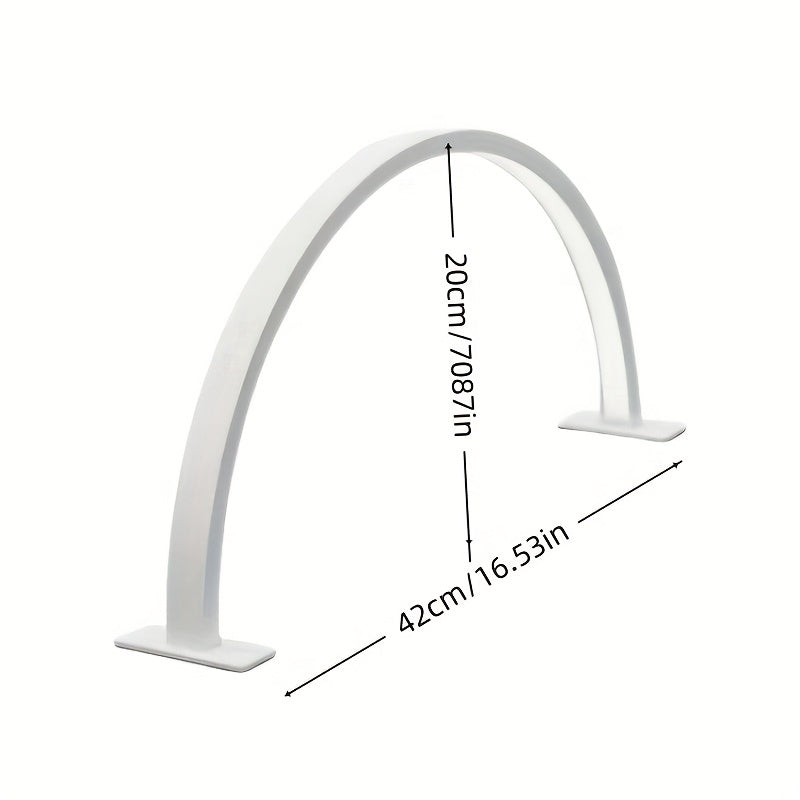 Arc LED Desk Lamp with Adjustable Brightness and Color Temperature Control