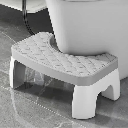 Non-Slip Compact Toilet Stool for Natural Squatting Posture