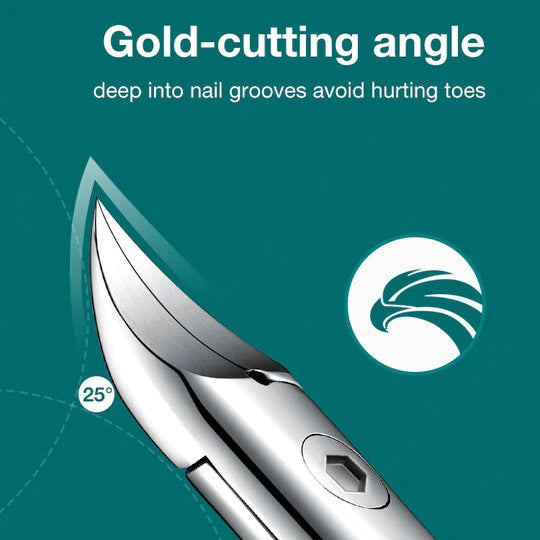 Precision Toenail Clipper for Seniors, Ideal for Thick and Ingrown Nails