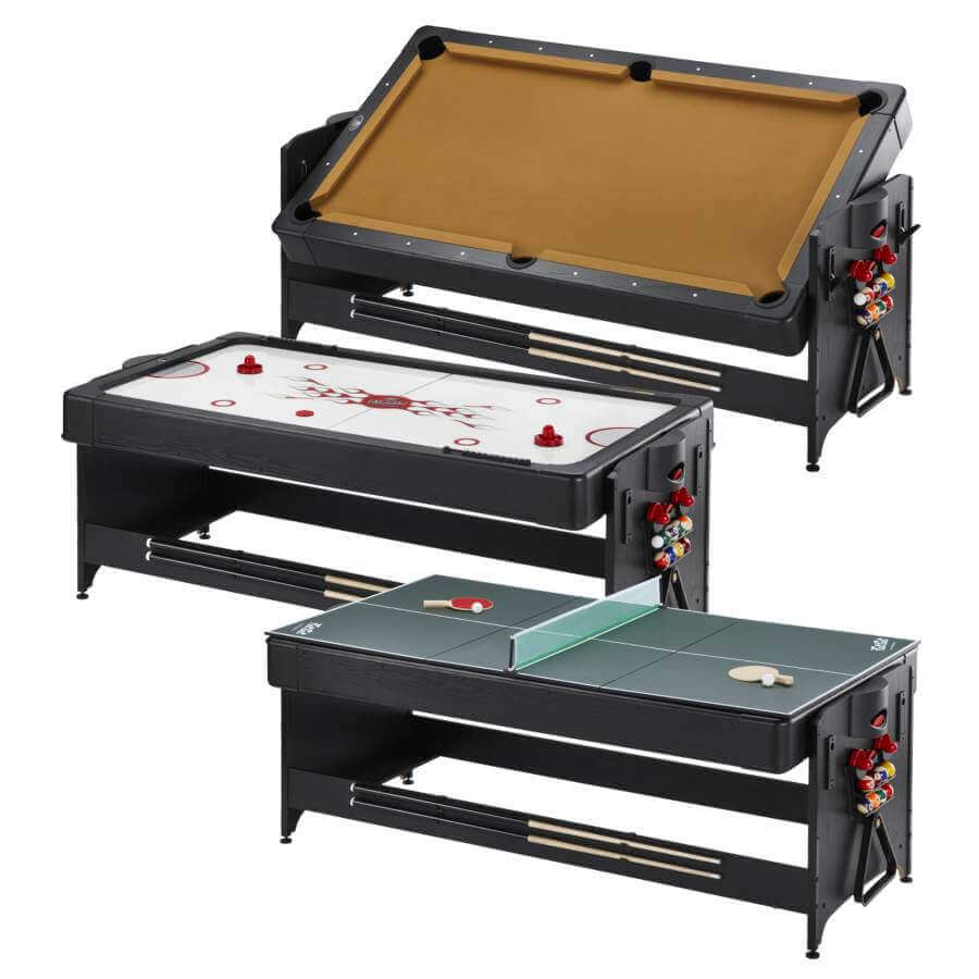 Fat Cat Original 3-in-1 7' Pockey Multi-Game Table