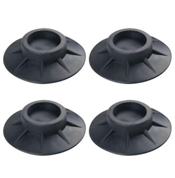 Washing Machine Vibration Damper Pads with Rubber Grip and Noise Reduction, Set of 4