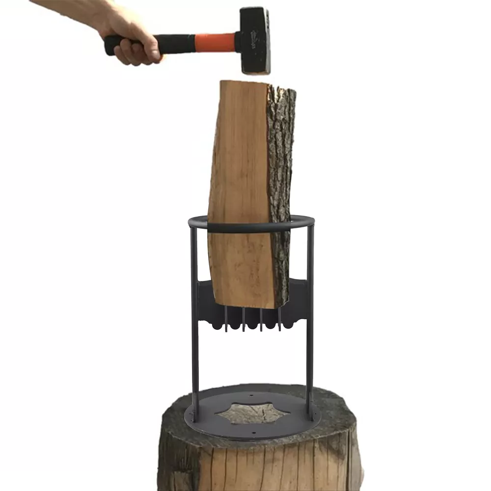 Safe Cast Iron Kindling Cracker Firewood Splitter