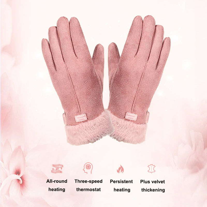 Heated Gloves with 5000mAh Battery and 7-8 Hour Run Time, Touchscreen Compatible