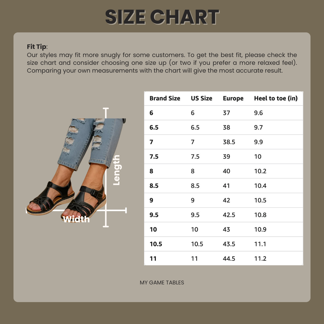 Orthopedic Sandals for Women with Contoured Insole and Adjustable Straps
