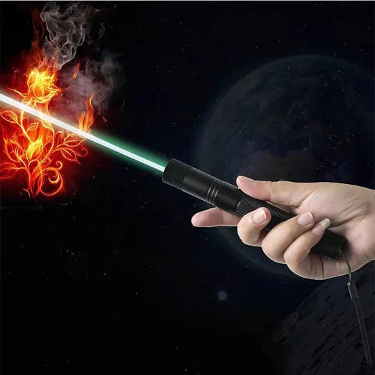 Laser Pointer Emergency Locator for Outdoor Use