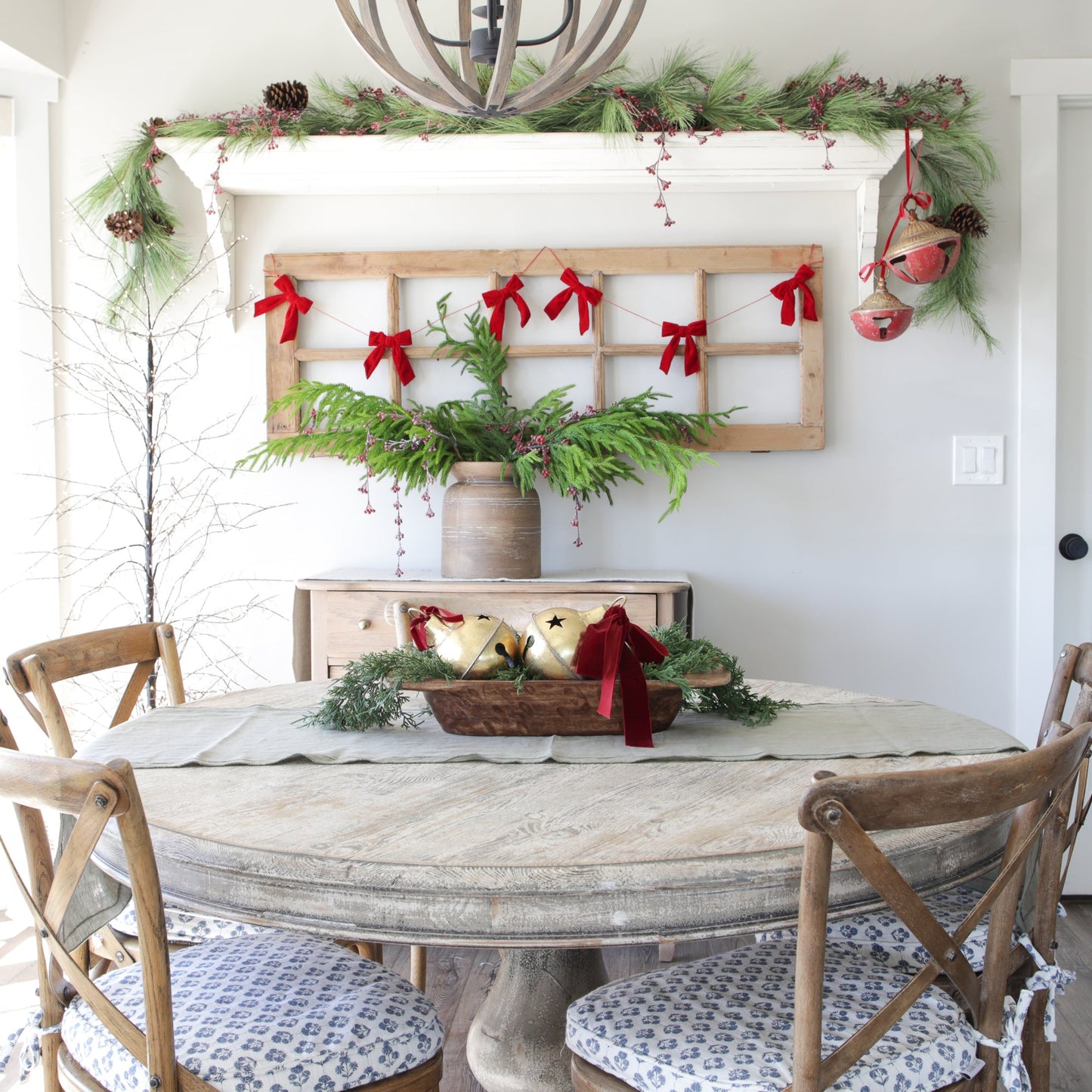Vintage Golden Bell with Star Cutouts - Interior Delights