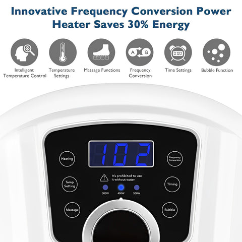 Hydrotherapy Foot Spa Bath Massager With Heat
