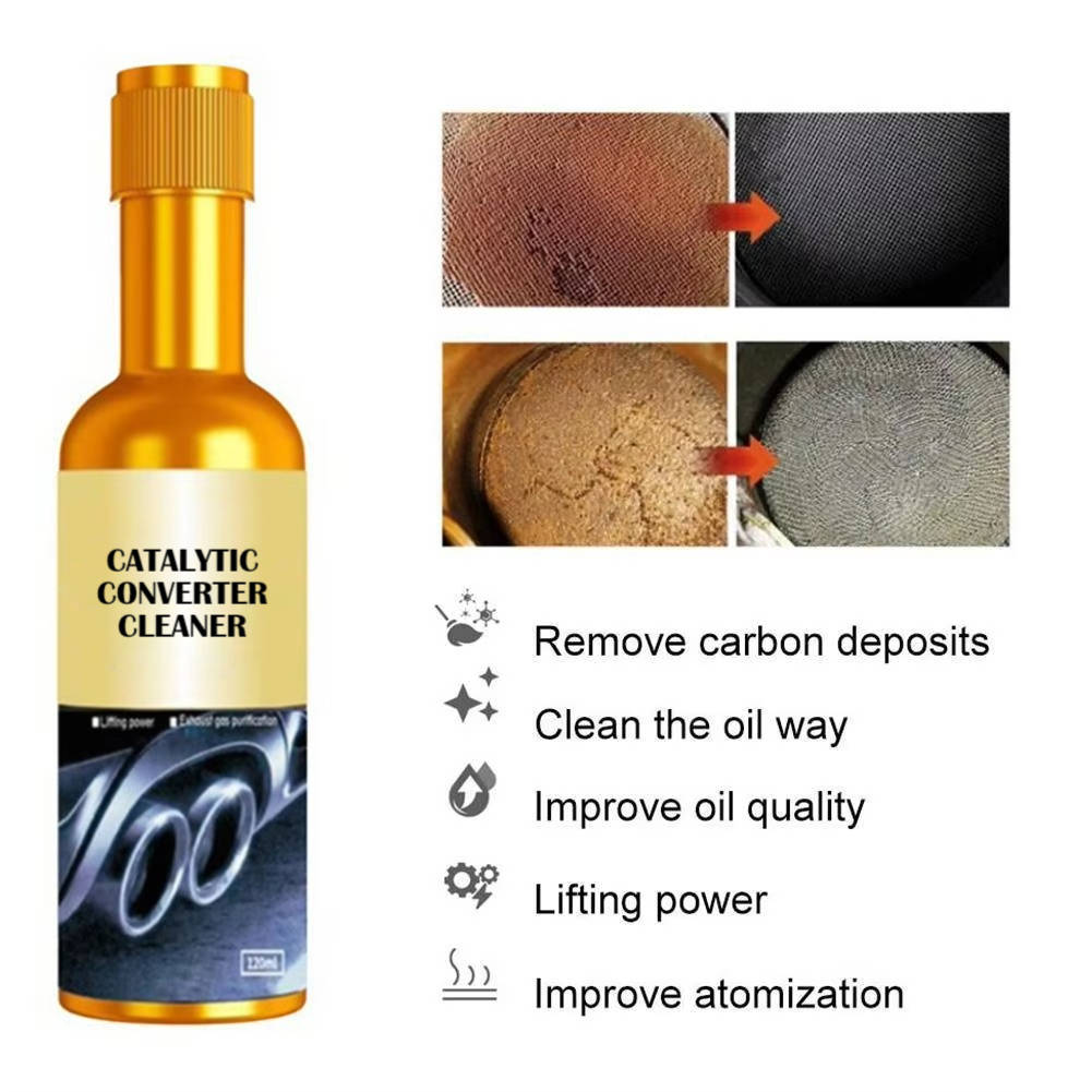 Engine Fuel System Cleaner with Catalytic Converter Treatment for Gasoline Vehicles