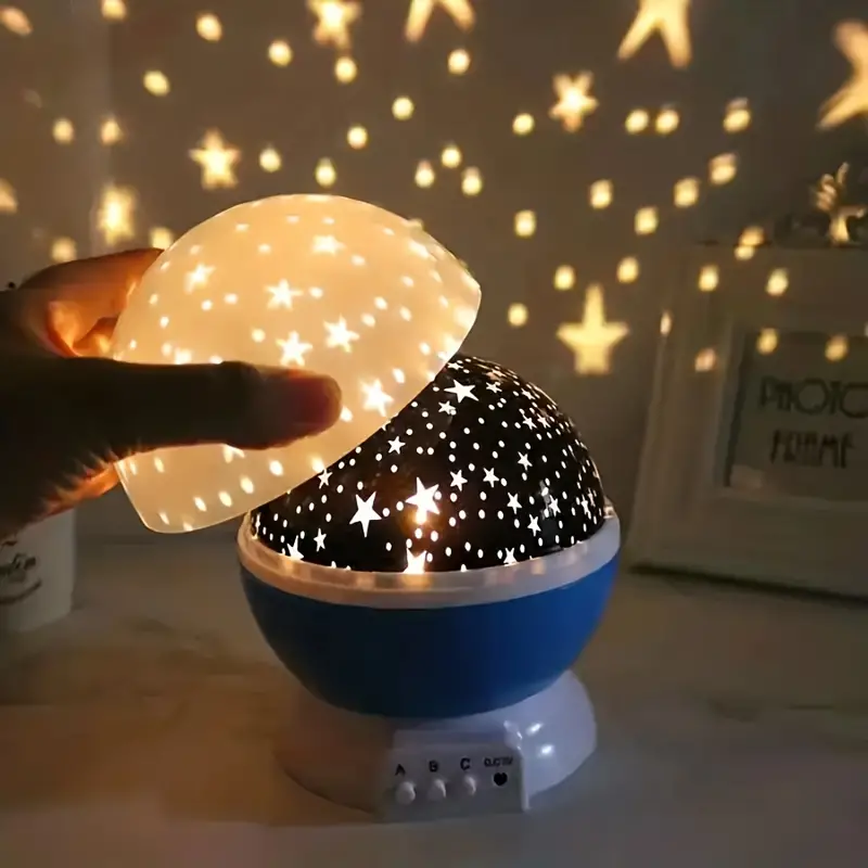 Calming Star Projector Night Light with Music for Soothing Indoor Atmosphere