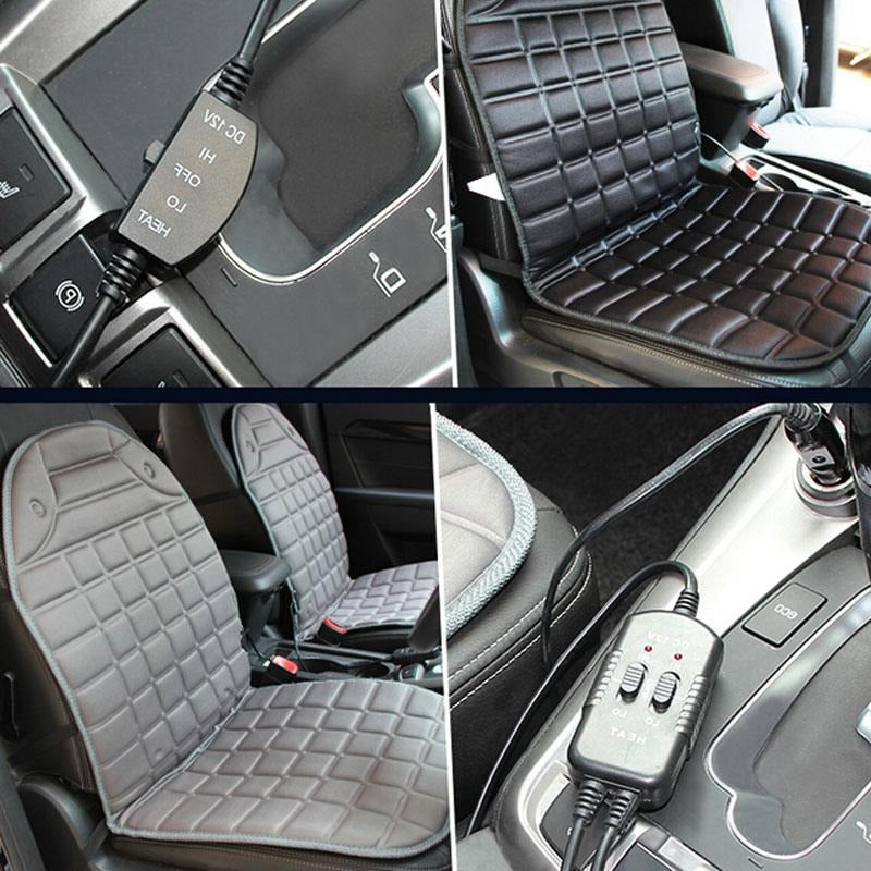 12V Car Seat Cushion with Intelligent Heat Cycling and Anti-Slip Backing