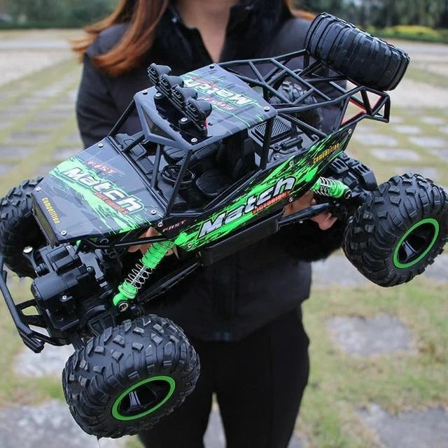 4x4 Remote Control Monster Truck with Shock-Absorbing Suspension and Anti-Skid Wheels