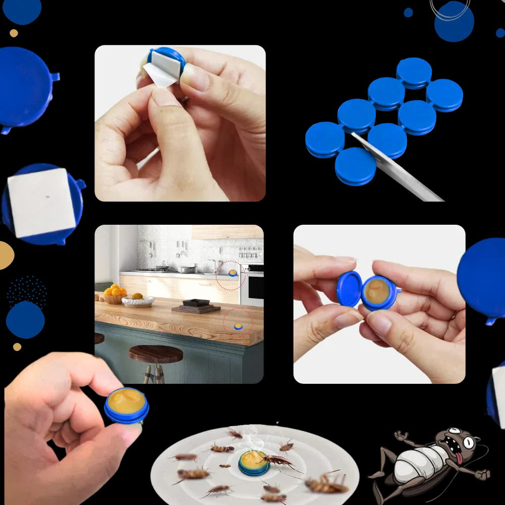 Odorless Cockroach Traps for Indoor Infestation Control