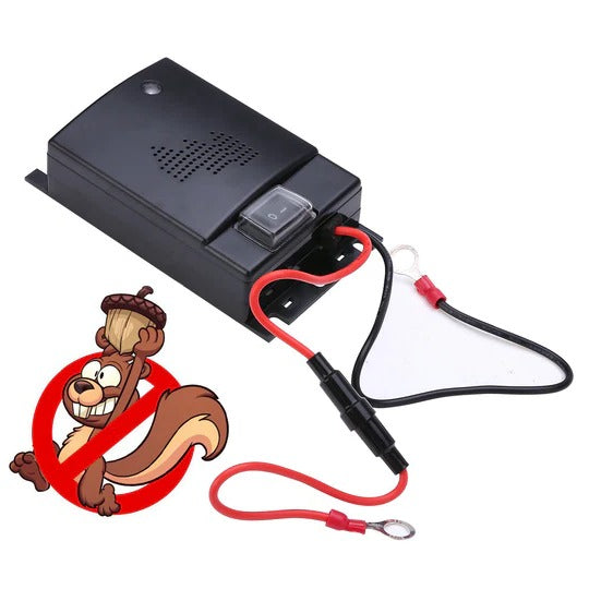 Ultrasonic Car Squirrel Repeller for Vehicle Protection and Rodent Deterrence