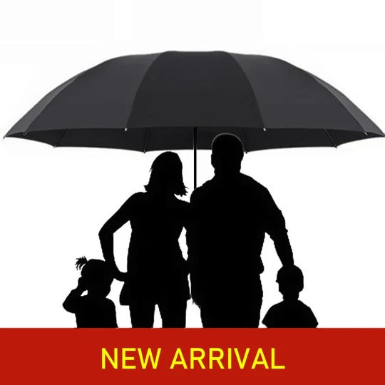 Super Large Folding Umbrella for Rain and Sun Protection