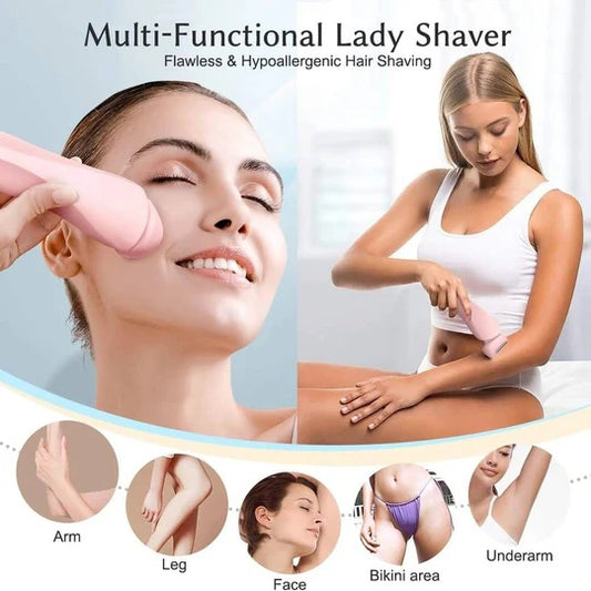 Women’s Electric Shaver for Wet and Dry Hair Removal