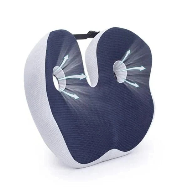 Adjustable Sit Bone Relief Seat Cushion with Customizable Support