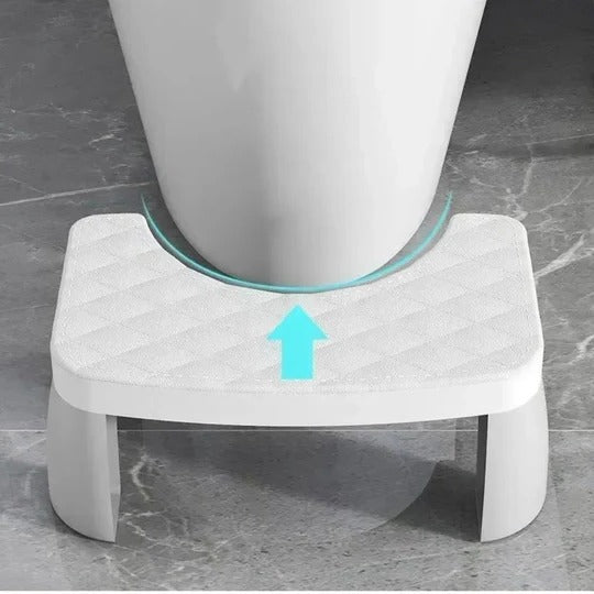Compact Non-Slip Toilet Squat Stool for Bathroom Use