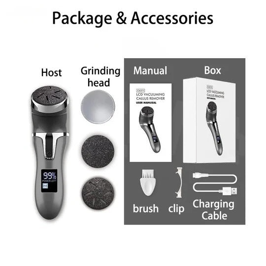 Professional Electric Foot Hard Skin Remover for Callus and Rough Skin Care