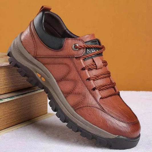 Men’s Hand-Stitched Slip-On Shoes