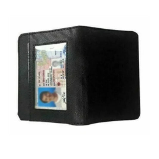 Zip-Around Secure Card and ID Wallet with Locking Storage Design