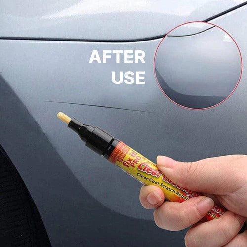 Vehicle Surface Scratch Reduction Pen for Exterior Paint Touch-Up