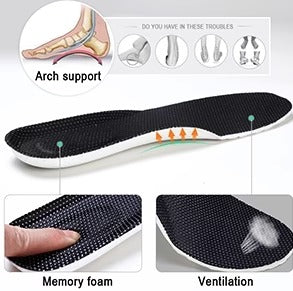 Slip-On Women’s Comfort Shoes for Plantar Fasciitis Support