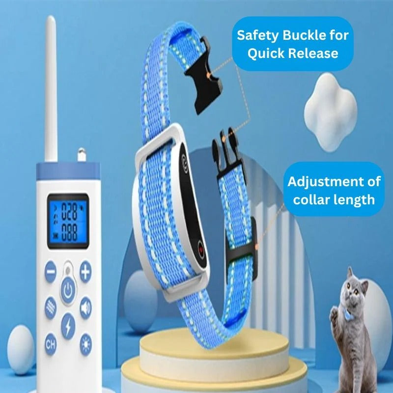 Cat Training Collar with Sound Detection and Vibration Correction, Rechargeable