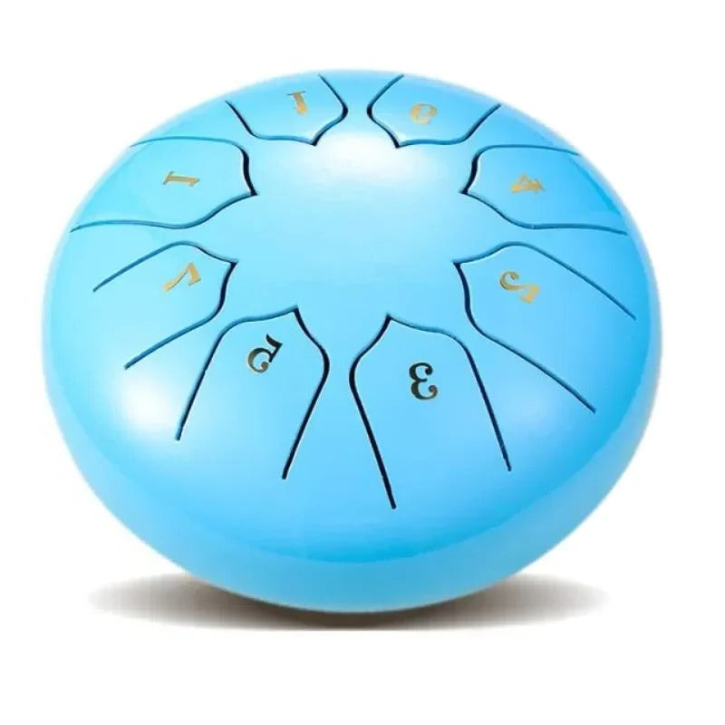 Musical 8-Tone Rain Drum for Relaxation and Music Practice