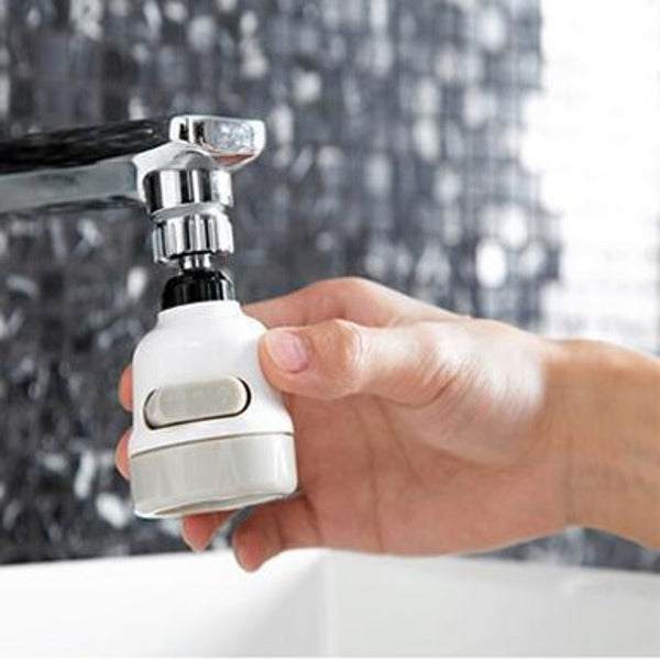 Faucet Sprayer Attachment with 360 Degree Rotation and Adjustable Extension