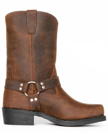 Men’s Harness Boots for Rugged Style and Everyday Wear