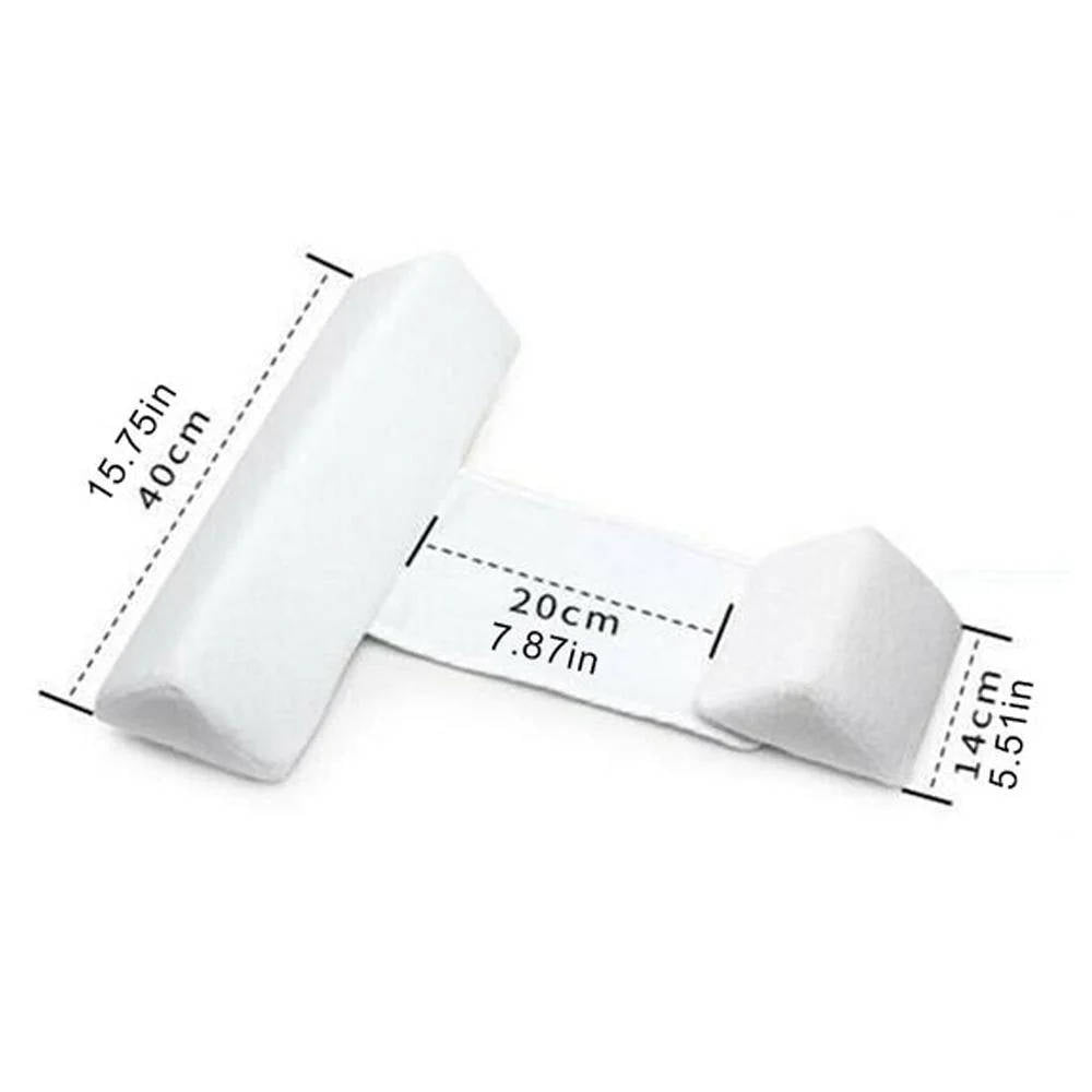 Adjustable Side Sleeping Wedge for Newborns with Dual Cushion Support and Machine Washable Cover