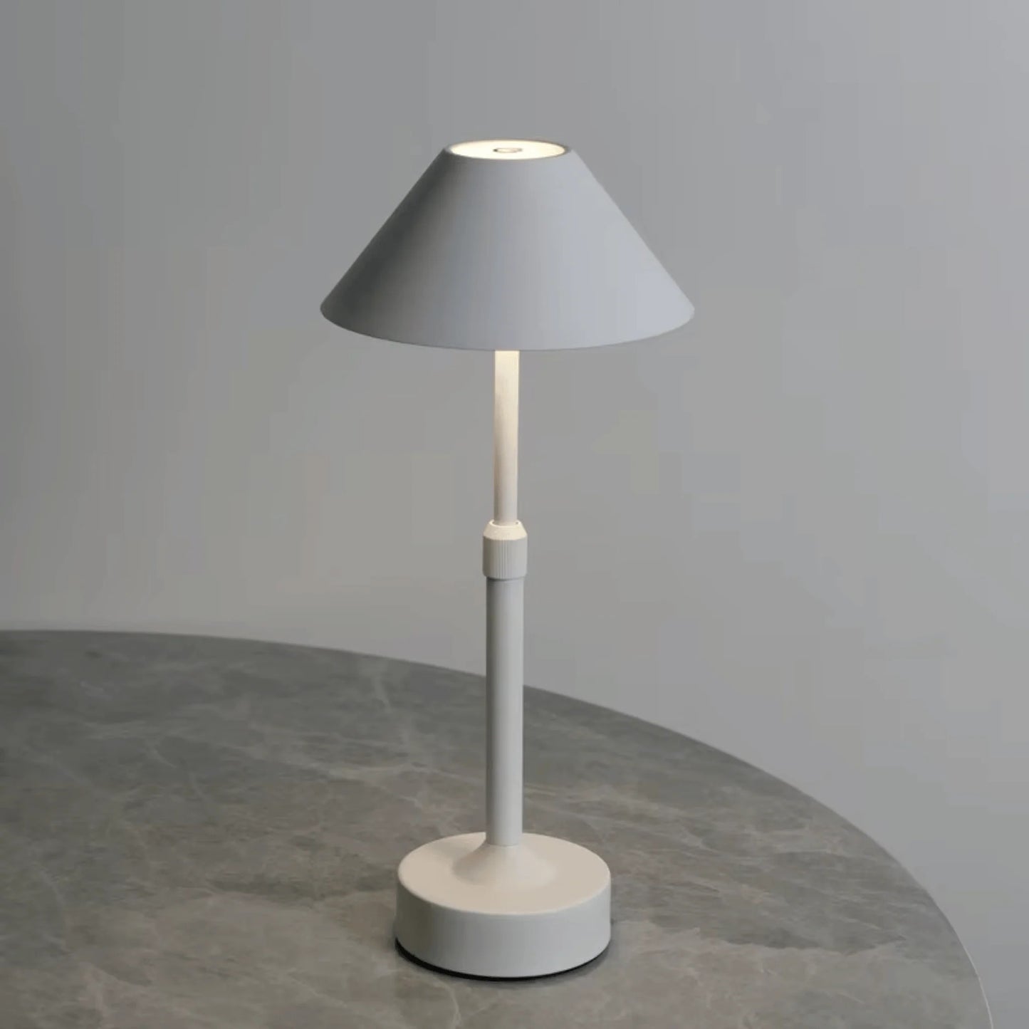Telescopic Cordless Dimmable Table Lamp, LED, Height Adjustable, Rechargeable