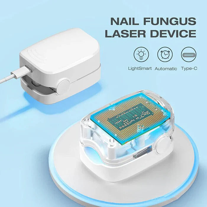 Portable Nail Fungus Laser Device with Rechargeable Battery and One-Button Operation