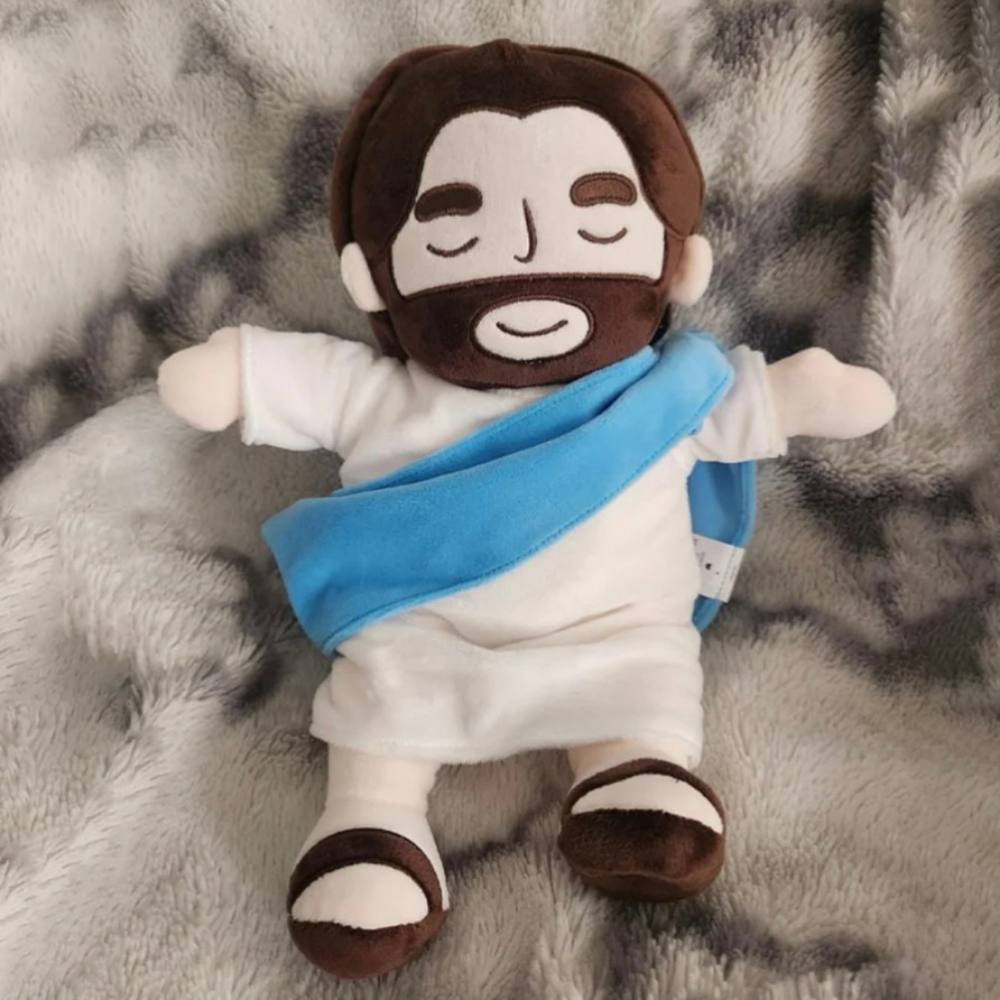 Soothing Jesus Plush Doll for Comfort and Sleep Aid