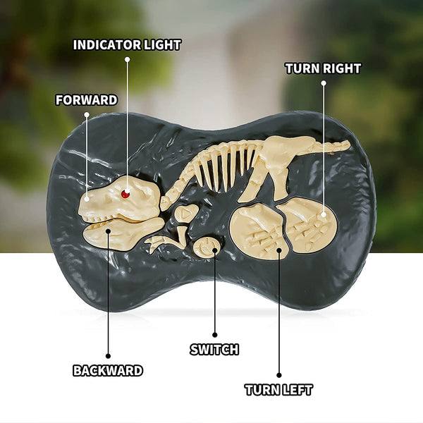 Remote Control Walking Velociraptor Toy by Mygametables