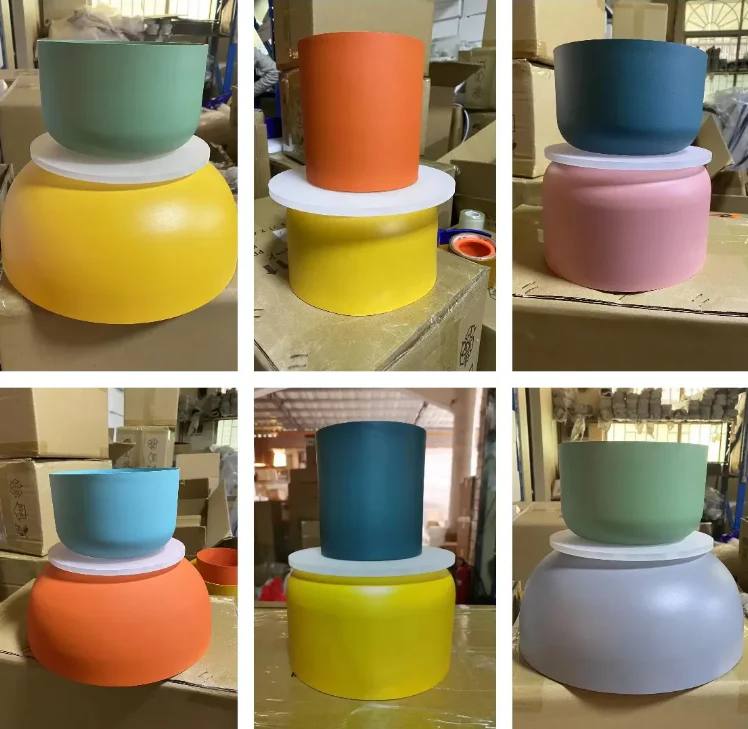 Macaron LED Pendant Light, Nordic Color Design