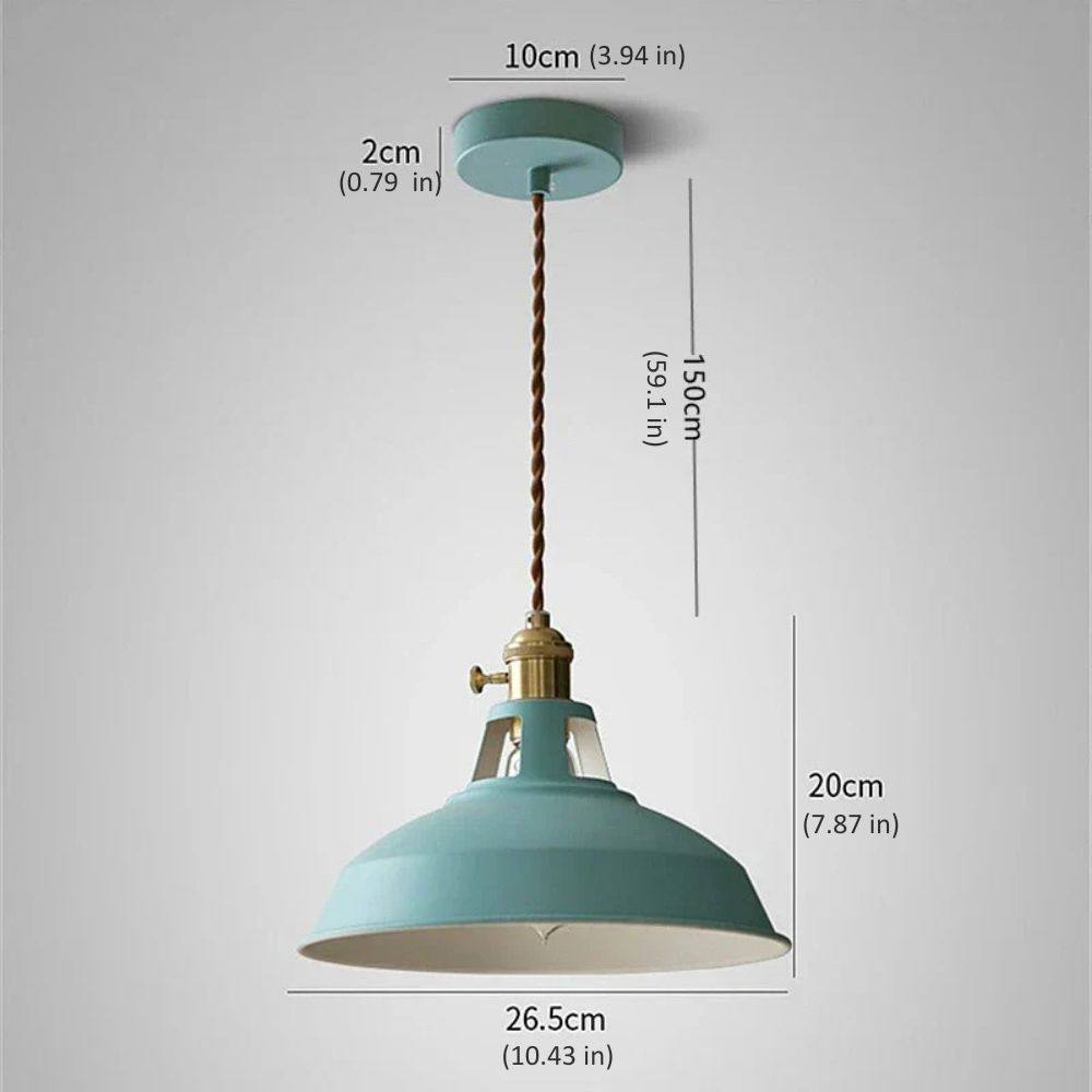 Modern Pendant Light with Playful Gloss Design