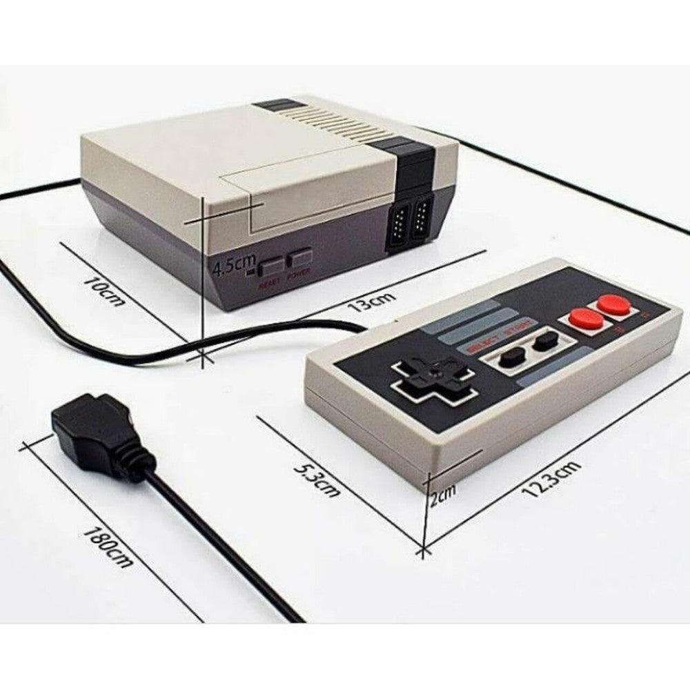 Classic Game Console with 620 Preloaded Games and Two Wired Controllers, Composite AV