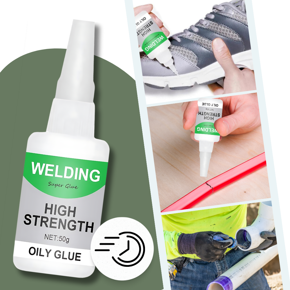 High Strength Instant Adhesive with Waterproof Formula and Multi-Material Bonding