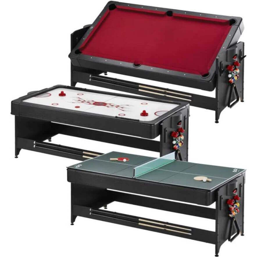 Fat Cat Original 3-in-1 7' Pockey Multi-Game Table