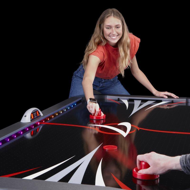 Fat Cat Volt LED Light-Up Air Hockey Table