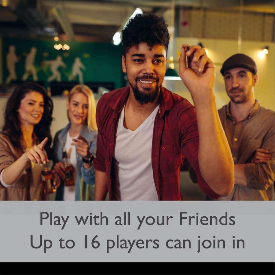 Viper Neptune Electronic Dartboard, 15.5" Regulation Target