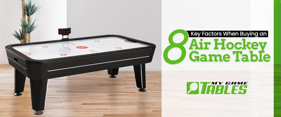  Buying an Air Hockey Game Table