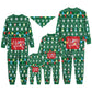 Matching Family Christmas Pajamas with Gingerbread and Tree Festive Print
