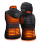 USB Thermal Heated Vest with Detachable Hood for Outdoor Cold Weather