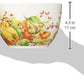 Ceramic Pumpkin Shaped Food Prep and Serving Bowl Set with Nesting Design