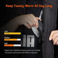 USB Thermal Heated Vest with Detachable Hood for Outdoor Cold Weather